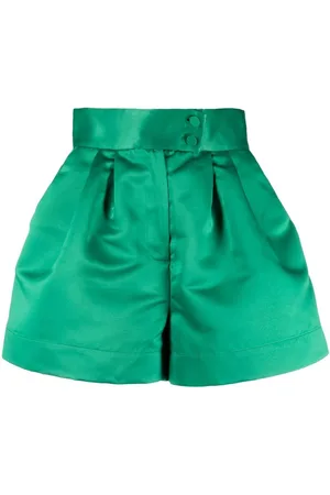 Styland Satin-finish mini shorts
