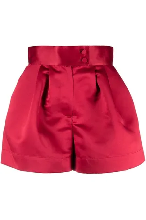 Styland Satin-finish mini shorts