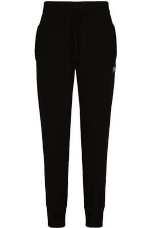Dolce & Gabbana Wool-cashmere track pants