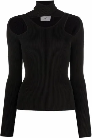 COPERNI Cut-out ribbed sweater