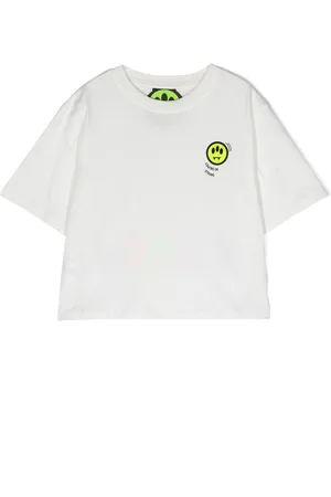 BARROW Smiley face-print T-shirt