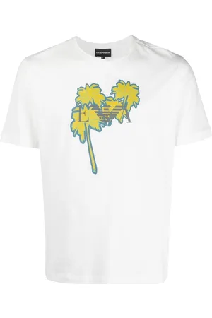 Emporio Armani Logo-print detail T-shirt