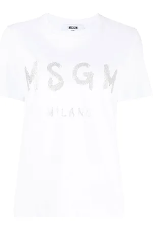 Msgm Logo-print short-sleeve T-shirt