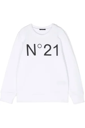 Nº21 Logo-print crew-neck sweatshirt