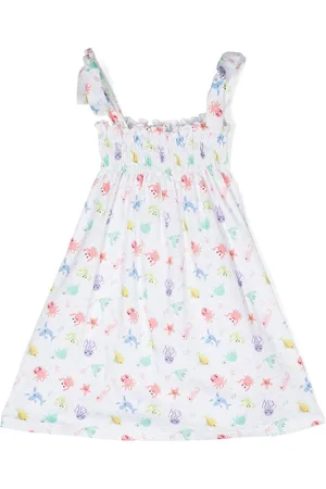 SIOLA Graphic-print cotton dress
