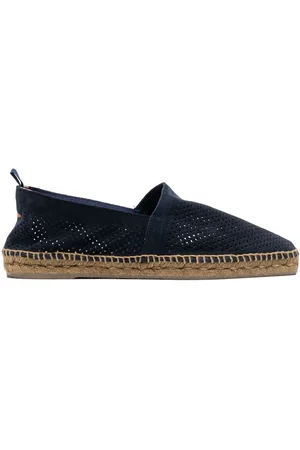 Castaner Perforated leather espadrilles