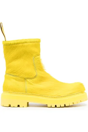 Camper Eki calf-hair ankle boots