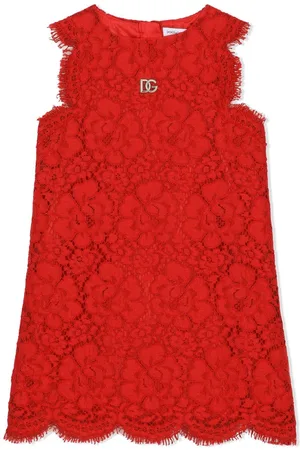 Dolce & Gabbana Cordonetto-lace midi dress