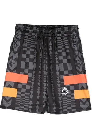 MARCELO BURLON X Kappa graphic-print track shorts