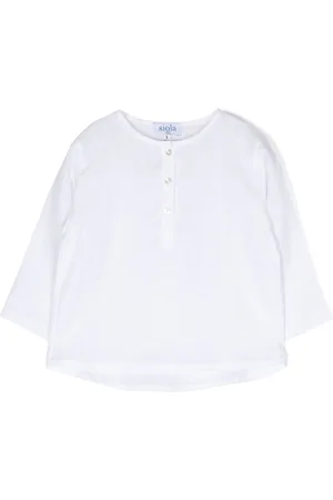 SIOLA Long-sleeved linen top