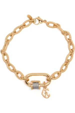 Charriol Forever Lock cable-link bracelet