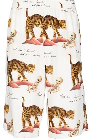 Endless Joy Motif-print Bermuda shorts