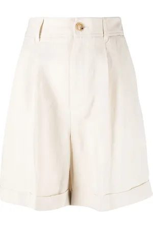 Woolrich Pleated turn-up shorts