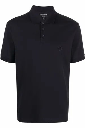 Giorgio Armani Logo-embroidered polo shirt
