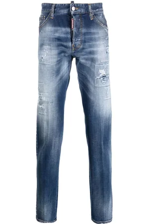 Dsquared2 Distressed slim-fit jeans