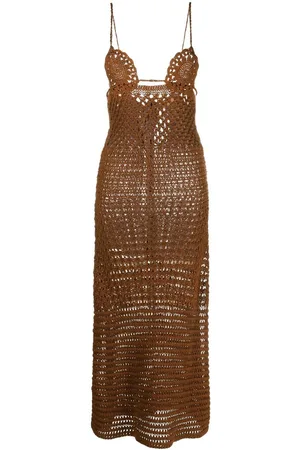 Alanui Mother Nature crochet dress