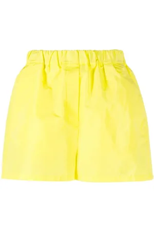 Msgm Elasticated-waistband mini shorts