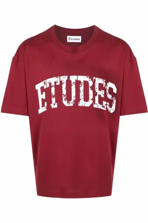 Etudes Logo-print short-sleeved T-shirt