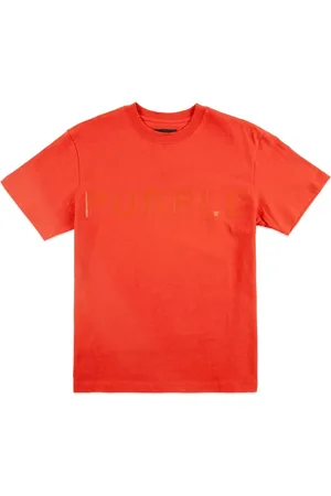Purple Brand Graphic-logo cotton T-shirt