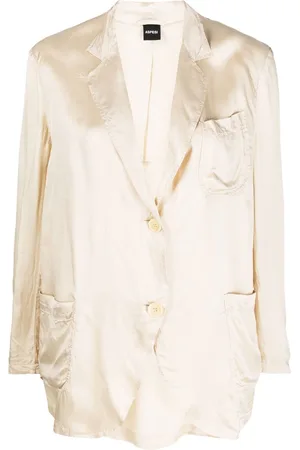 Aspesi Long-sleeved tailored blazer