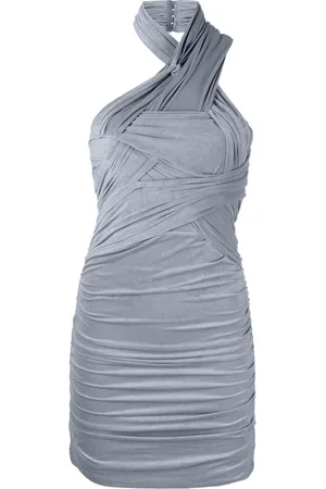 Alexander Wang Ruched halterneck minidress