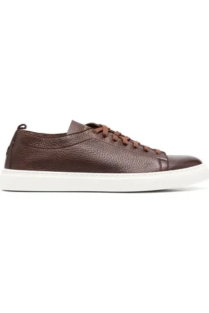 HENDERSON BARACCO Leather low-top sneakers