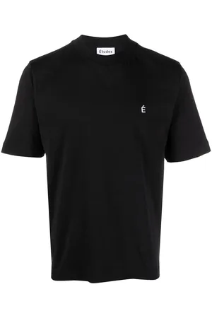 Etudes Logo-embroidered organic cotton T-shirt