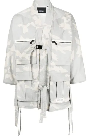 MOSTLY HEARD RARELY SEEN Corduroy camouflage jacket