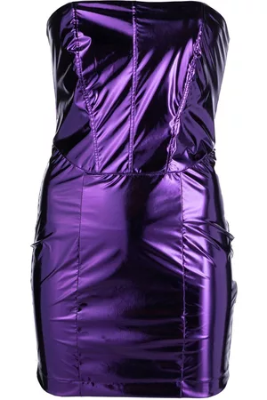Patrizia Pepe Kobieta Sukienki koktajlowe i wieczorowe - Purple