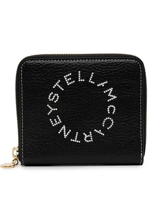 Stella McCartney Logo-print zip-around wallet