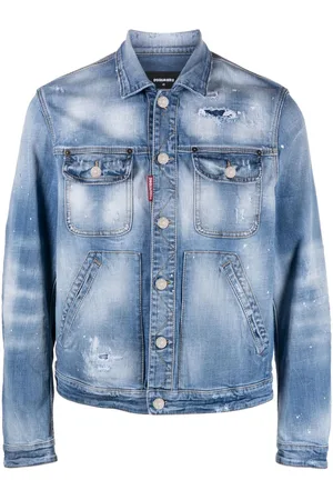 Dsquared2 Logo-print denim jacket