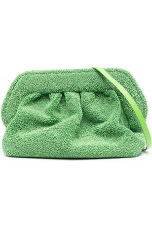 THEMOIRÈ Bios re-fur clutch bag