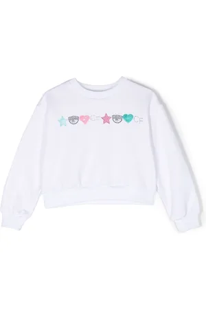 Chiara Ferragni Embellished crew-neck sweatshirt