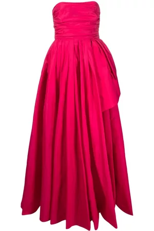 Pinko Kobieta Długie - Slit-detail long taffeta dress