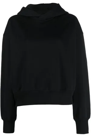 Y-3 Logo-patch long-sleeve hoodie