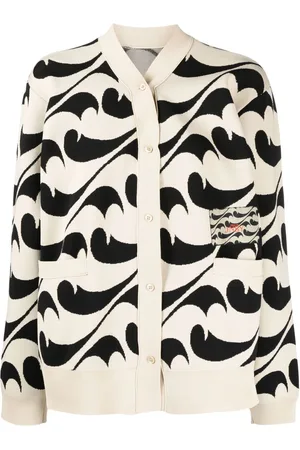 JNBY Patterned jacquard cardigan