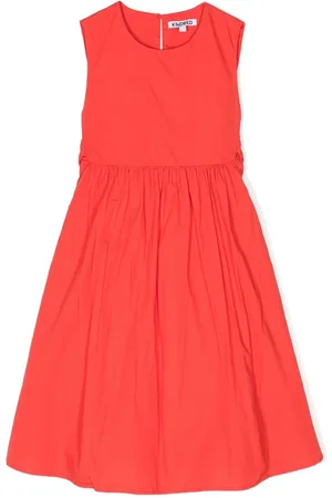 Kindred Bow-detail organic-cotton dress