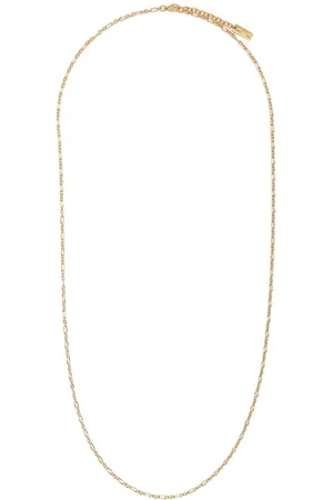 Saint Laurent Logo-engraved chain necklace