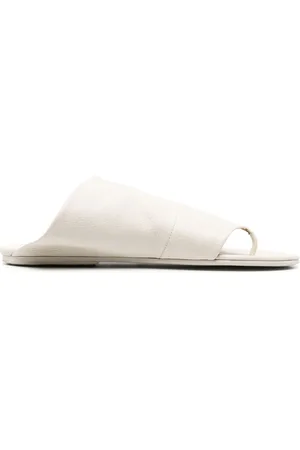 MARSÈLL Asymmetric leather sandals
