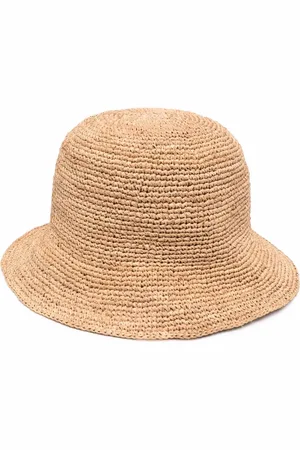 IBELIV Andao raffia tea hat