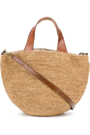IBELIV Woven top-handle tote