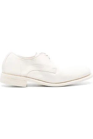 GUIDI Leather derby shoes