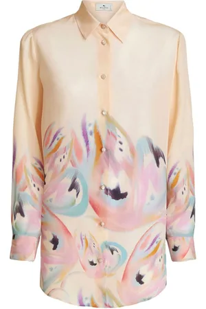 Etro Painterly-print silk shirt