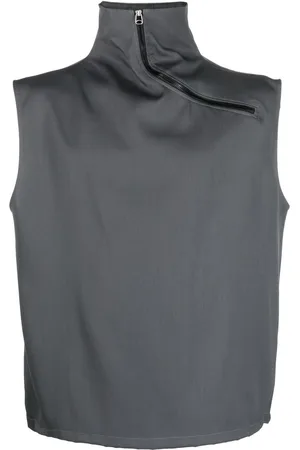 OAMC High-neck virgin-wool vest