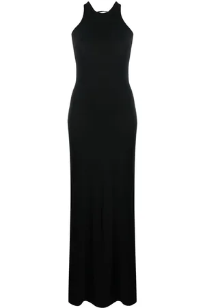 Elisabetta Franchi Open-back embellished gown