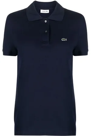 Lacoste Logo-patch cotton-piqué polo shirt