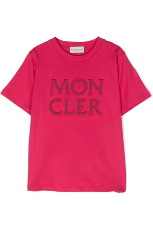 Moncler Logo-embroidered crew neck T-shirt