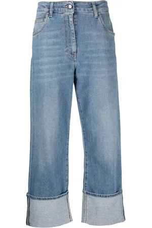 Fabiana Filippi High-waisted cropped jeans