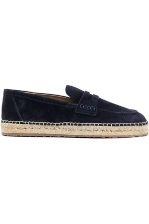Gianvito Rossi Suede / jute espadrilles