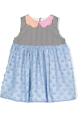 Wauw Capow by Bangbang Hibiscus embroidered sleeveless dress